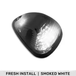 Recon Truck Accessories - 264143BKHPWHX | Recon 1-Piece Smoked Cab Roof Light Kit 2-Way Front & Rear Facing Ultra High-Power White LEDs Smoked Lens (1999-2016 F250, F350 Super Duty For Models That DID NOT Come With Factory Cab Lights) - Image 2