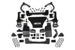 BDS1852H | BDS Suspension 4 Inch Lift Kit For Chevrolet Silverado Or GMC Sierra 1500 4WD | Gas, Adaptive Ride Control Only