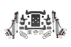 BDS186PES | BDS Suspension 4 Inch Lift Kit For Chevrolet Silverado Or GMC Sierra 1500 4WD | Fox 2.5 Performance Elite Coil-Over, Rear Lift 3 Inch Block Kit, Fox 2.5 Performance Elite Shocks