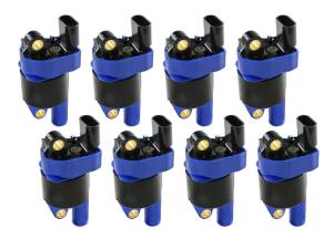 77-92012-MD | AFE Power SCORCHER High-Performance Ignition Coil (8 Pack) (2005-2020 GM Cars, Trucks, SUVs V6, V8)