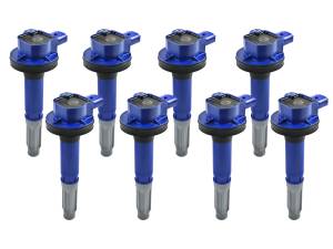 77-92011-MD | AFE Power SCORCHER High-Performance Ignition Coil (8 Pack) (2011-2016 F150, Mustang V8-5.0L)