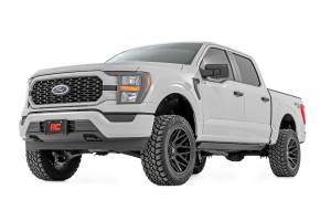 Rough Country - 41840 | Rough Country 4 Inch Lift Kit For Ford F-150 4WD | No Cutting, Forged UCA, M1 Struts, M1 Shocks - Image 2