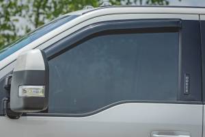 Rough Country - 931524 | Rough Country Side Window Deflectors Tape On Rain Guard For Ford F-150 / F-250 Super Duty / F-350 Super Duty - Image 4