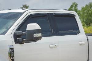 Rough Country - 931524 | Rough Country Side Window Deflectors Tape On Rain Guard For Ford F-150 / F-250 Super Duty / F-350 Super Duty - Image 6