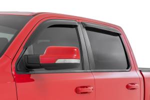 Rough Country - 941924 | Rough Country Side Window Deflectors Tape On Rain Guard For Ram 1500 / 1500 TRX - Image 3