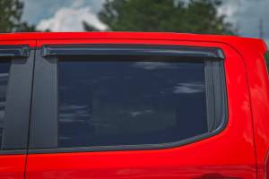 Rough Country - 911924 | Rough Country Side Window Deflectors Tape On Rain Guard For Chevrolet Silverado / GMC Sierra 1500, 2500 HD & 3500 HD 2WD/4WD - Image 6