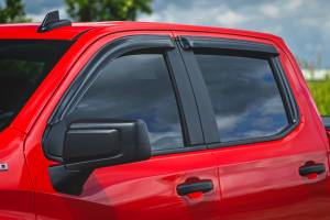Rough Country - 911924 | Rough Country Side Window Deflectors Tape On Rain Guard For Chevrolet Silverado / GMC Sierra 1500, 2500 HD & 3500 HD 2WD/4WD - Image 7