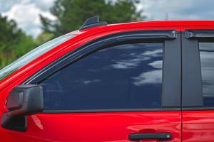 Rough Country - 911924 | Rough Country Side Window Deflectors Tape On Rain Guard For Chevrolet Silverado / GMC Sierra 1500, 2500 HD & 3500 HD 2WD/4WD - Image 10