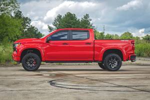 Rough Country - 911924 | Rough Country Side Window Deflectors Tape On Rain Guard For Chevrolet Silverado / GMC Sierra 1500, 2500 HD & 3500 HD 2WD/4WD - Image 11