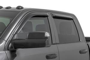 Rough Country - 942924 | Rough Country Side Window Deflectors Tape On Rain Guard For Ram 1500 / 1500 TRX / 3500 / 2500 - Image 2