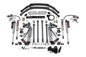 BDS1973FPE | BDS Suspension 5 Inch Lift Kit With 4 Link For Ford F-250 / F-350 Super Duty 4WD | Diesel, Fox 2.5 Performance Elite Coil-Over Conversion, Rear Lift Leaf Springs, Fox 2.5 Performance Elite Shocks