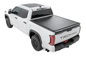 Rough Country - 50514551 | Rough Country Hard Roll Up Bed Cover For Toyota Tundra 2WD/4WD | 5'7" Bed - Image 3
