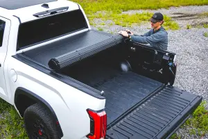 Rough Country - 50514551 | Rough Country Hard Roll Up Bed Cover For Toyota Tundra 2WD/4WD | 5'7" Bed - Image 14