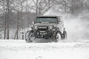 Rough Country - 67444 | Rough Country 4 Inch Lift Kit X Series For Jeep Wrangler JK 2WD/4WD | 4 Door, M1R Monotube Shocks - Image 8