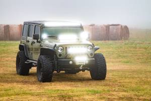 Rough Country - 67444 | Rough Country 4 Inch Lift Kit X Series For Jeep Wrangler JK 2WD/4WD | 4 Door, M1R Monotube Shocks - Image 7