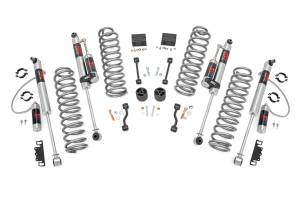 67744 | Rough Country 2.5 Inch Lift Kit For Jeep Wrangler Unlimited JL 4WD | 4 Door, Non-Rubicon, M1R Monotube Shocks