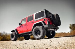 Rough Country - 69444 | Rough Country 3.5 Inch Lift Kit For Jeep Wrangler JK 2WD/4WD | 4 Door, M1R Monotube Shocks - Image 10