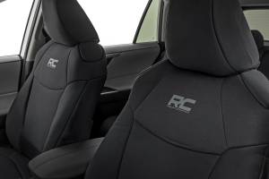 Rough Country - 91064 | Rough Country Neoprene Seat Covers For Toyota Rav4 2WD/4WD | Front & Rear - Image 3