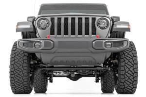 Rough Country - 91644 | Rough Country 3.5 Inch Lift Kit For Jeep Wrangler JL Rubicon 4WD | 4 Door, M1R Monotube Shocks - Image 2