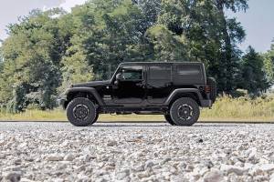 Rough Country - 67944 | Rough Country 2.5 Inch Lift Kit For Jeep Wrangler JK 2WD/4WD | 4 Door, M1R Monotube Shocks - Image 3