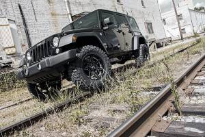 Rough Country - 67944 | Rough Country 2.5 Inch Lift Kit For Jeep Wrangler JK 2WD/4WD | 4 Door, M1R Monotube Shocks - Image 4