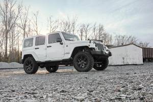 Rough Country - 67944 | Rough Country 2.5 Inch Lift Kit For Jeep Wrangler JK 2WD/4WD | 4 Door, M1R Monotube Shocks - Image 7