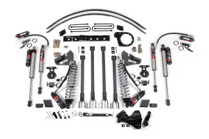 BDS1978FPE | BDS Suspension 6 Inch Lift Kit With 4 Link For Ford F-250 / F-350 Super Duty 4WD | Diesel, Fox 2.5 Performance Elite Coil-Over Conversion, Rear Lift Block Kit & Add A Leaf, Fox 2.5 Performance Elite Shocks