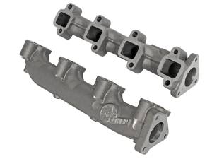 Afe - Advance Flow Engineering - 46-40024 | AFE Power BladeRunner Ported Ductile Iron Exhaust Manifolds (2001-2016 Silverado, Sierra 2500 HD, 3500 HD B8-6.6L (td) LLY, LBZ, LMM, LML) - Image 3
