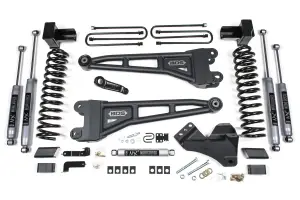 BDS1990FPE | BDS Suspension 5 Inch Lift Kit With Radius Arm For Ford F-250 / F-350 Super Duty 4WD | Gas, Fox 2.5 Performance Elite Shocks