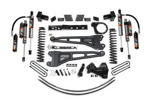 BDS1992FPE | BDS Suspension 7 Inch Lift Kit With Radius Arm For Ford F-250 / F-350 Super Duty 4WD | Diesel, Rear Lift 6 Inch Block Kit, Fox 2.5 Performance Elite Shocks