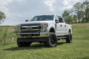 BDS Suspension - BDS1998FPE | BDS Suspension 5 Inch Lift Kit With 4 Link For Ford F-250 / F-350 Super Duty 4WD | Diesel, Rear Lift 4 Inch Block Kit, Fox 2.5 Performance Elite Shocks - Image 3