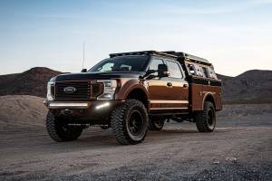 BDS Suspension - BDS1998FPE | BDS Suspension 5 Inch Lift Kit With 4 Link For Ford F-250 / F-350 Super Duty 4WD | Diesel, Rear Lift 4 Inch Block Kit, Fox 2.5 Performance Elite Shocks - Image 4