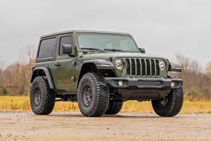 Rough Country - 94144 | Rough Country 3.5 Inch Lift Kit For Jeep Wrangler JL Rubicon | 2 Door, M1R Monotube Shocks - Image 4