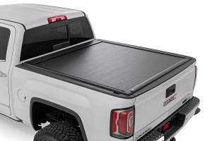 51214550 | Rough Country Power Retractable Bed Cover For Chevrolet Silverado/GMC Sierra 1500 | 5' 9" Bed