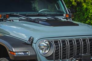 Rough Country - HS60010-PDS | Rough Country Hood Scoop For Jeep Gladiator JT/Wrangler JL 4WD | Anvil - Image 8