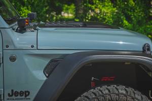 Rough Country - HS60010-PE4 | Rough Country Hood Scoop For Jeep Gladiator JT/Wrangler JL 4WD | Punkn - Image 10