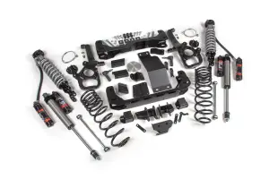 BDS2117FPE | BDS Suspension 4 Inch Lift Kit For Ram 1500 4WD | Fox 2.5 Performance Elite Coil-Over, Rear Fox 2.5 Performance Elite Shocks, OE Knuckle Type Large Bore