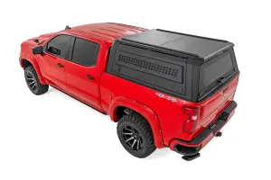 73404 | Rough Country Truck Bed Cap For Chevrolet Silverado 1500 / GMC Sierra 1500 | Modular, 5' 10" Bed