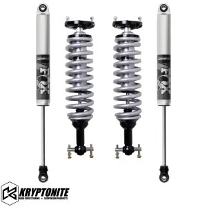Kryptonite - KR19STAGE3FOXPS | Kryptonite Stage 3 Leveling Kit With Fox 2.5 Shocks For Chevrolet Silverado / GMC Sierra 1500 | 6 Lug - Image 2