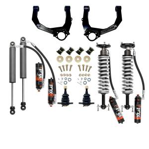 Kryptonite - KR19STAGE3FOXPE | Kryptonite Stage 3 Leveling Kit With Fox Performance Elite Shocks For Chevrolet Silverado / GMC Sierra 1500 | 6 Lug - Image 1