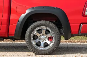 Rough Country - 711482 | Rough Country Caliper Covers For Ram 1500 2/4WD | Rear, Red - Image 6