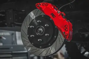 Rough Country - 95112 | Rough Country Performance Brake System For Ram 1500 2WD/4WD | Front, Red Finish Calipers - Image 7