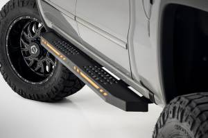 Rough Country - 57003 | Rough Country AC2 Running Boards For Chevrolet Silverado 1500 / GMC Sierra 1500 | Crew Cab, Amber/White LED - Image 2