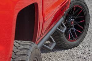 Rough Country - RCC1489QCB | Rough Country Nerf Steps Chevrolet Silverado 1500 / GMC Sierra 1500 | Cab Length, Extended Cab, 6'7" Bed - Image 9