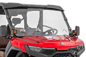 Rough Country - 98252580 | Rough Country Scratch Resistant Vented Full Windshield For CFMOTO UFORCE U10 Pro - Image 3