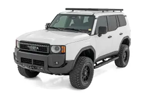 Rough Country - 21018 | Rough Country Oval Nerf Step Toyota Land Cruiser 4WD | Black - Image 2