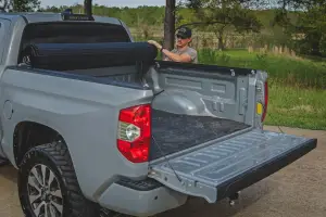 Rough Country - 50514550 | Rough Country Hard Roll Up Bed Cover For Toyota Tundra | 5'7" Bed - Image 9