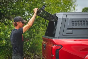 Rough Country - 73407 | Rough Country Truck Bed Cap For Toyota Tacoma | Modular, 5' Bed - Image 8