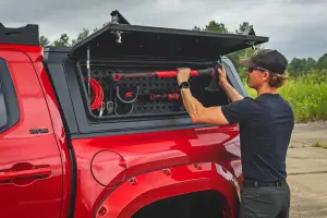 Rough Country - 73407 | Rough Country Truck Bed Cap For Toyota Tacoma | Modular, 5' Bed - Image 15