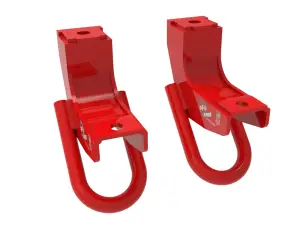 450-72T001-R | AFE Power Front Tow Hook For Toyota Tundra/Sequoia V6 3.4L (tt) | Red